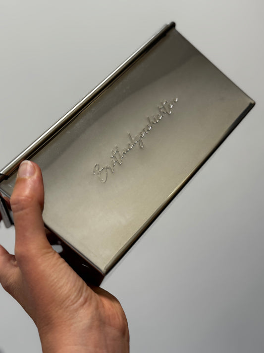 Edelstahl Kastenform 20cm